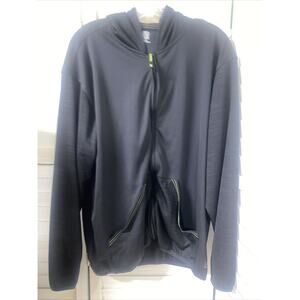 PGA Tour Golf Men’s Windbreaker Activewear Zipper Front Dri Fit Jacket Large